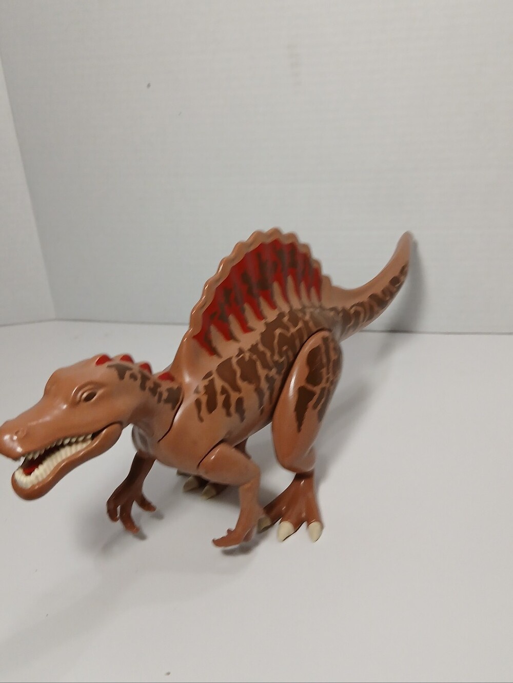 PLAYMOBIL Spinosaurus Dinosaur Brown Tan Plastic Figure Toy 14” Geobra